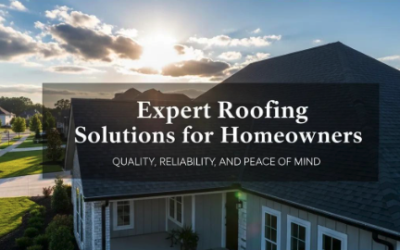 Expert roofing solutions for homeowners, showcasing a modern residential roof with quality design and scenic background.