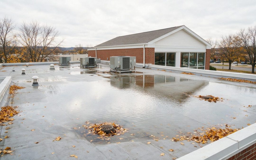 Is Standing Water on a Flat Commercial Roof Normal