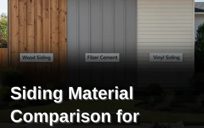 Siding Material Comparison for Homeowners
