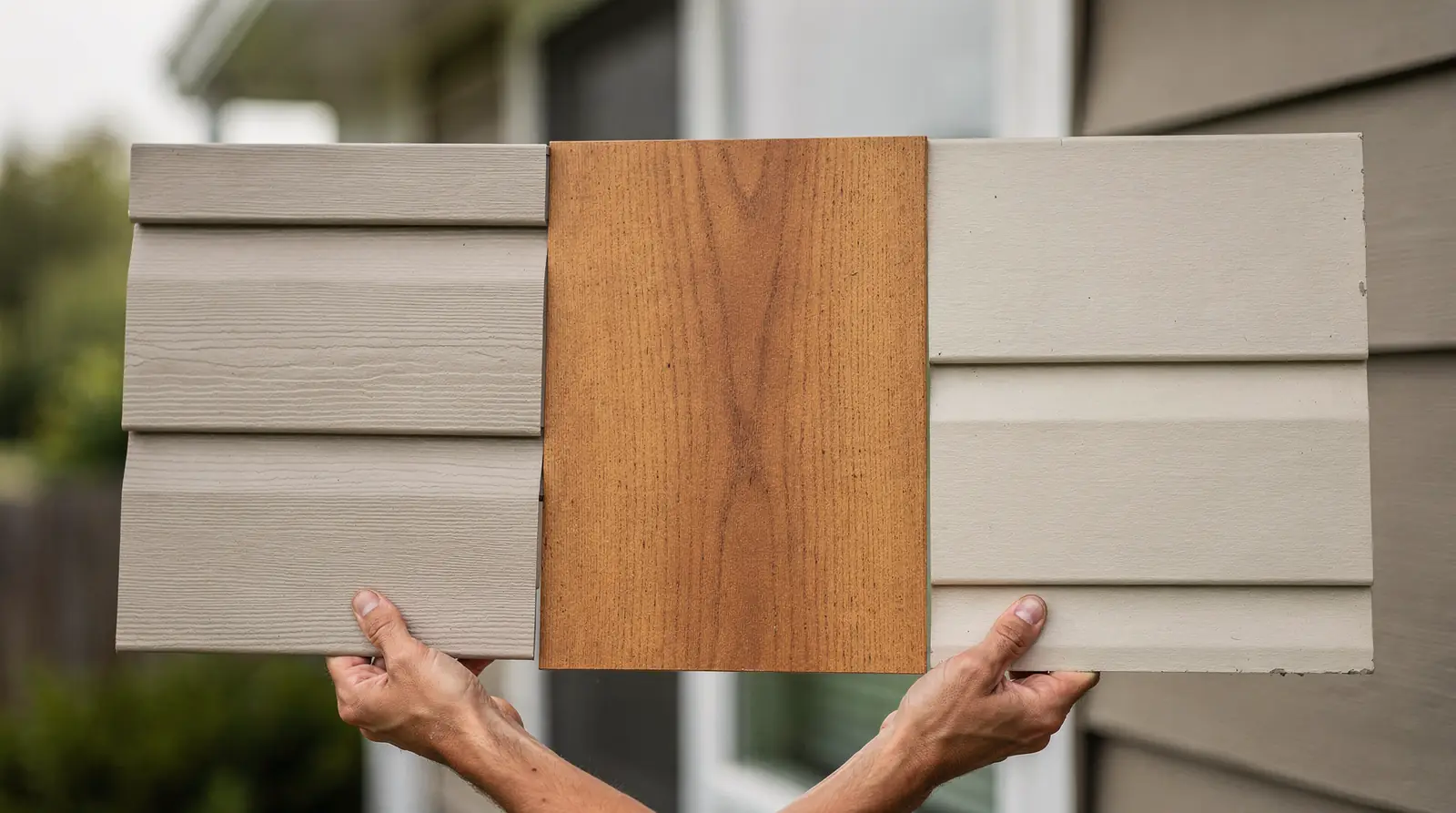 Siding Material Comparison for Homeowners 3 Vinyl siding is made from PVC resin and is prized for being durable and budget-friendly